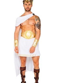 Roma Costume, Inc. Halloween 5109 - 4pc Olympian God