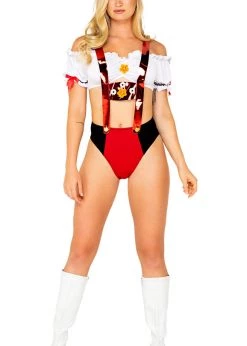 Roma Costume, Inc. 5118 - 3pc Fetching Frauline Halloween