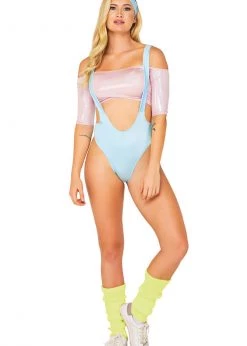 Roma Costume, Inc. 5121 - 4pc 80's Sporty Yuppie Halloween