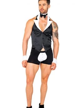 Roma Costume, Inc. Halloween 5123 - 4pc Butler Beefcake