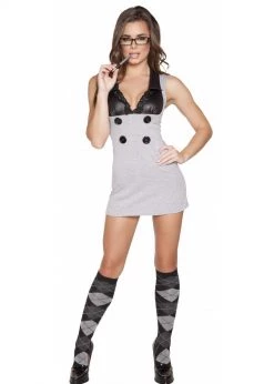 Roma Costume 4633 - 1pc Sultry Detention Diva SALE!