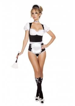 Roma Costume, Inc. 4636 - 4pc Foxy Cleaning Maiden Halloween