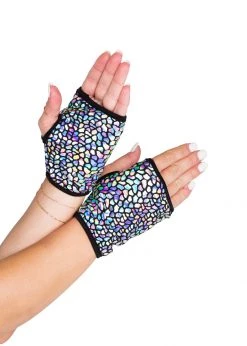 Roma Costume Rave Wear 6007 - Open Finger Gloves 5 Roma Costume Rave Wear 6007 - Open Finger Gloves