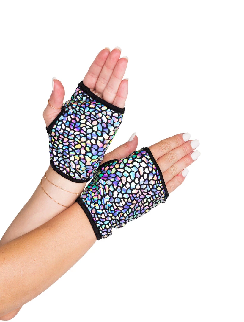 Roma Costume Rave Wear 6007 - Open Finger Gloves 3 Roma Costume Rave Wear 6007 - Open Finger Gloves