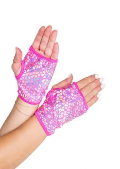 Roma Costume Rave Wear 6007 - Open Finger Gloves 4 Roma Costume Rave Wear 6007 - Open Finger Gloves