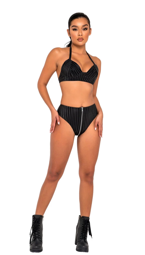 Roma Rave Wear 6124 - Tie-Top 1 Roma Rave Wear 6124 - Tie-Top