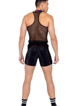 Roma 6149 - Men’s Pride Fishnet Tank Top