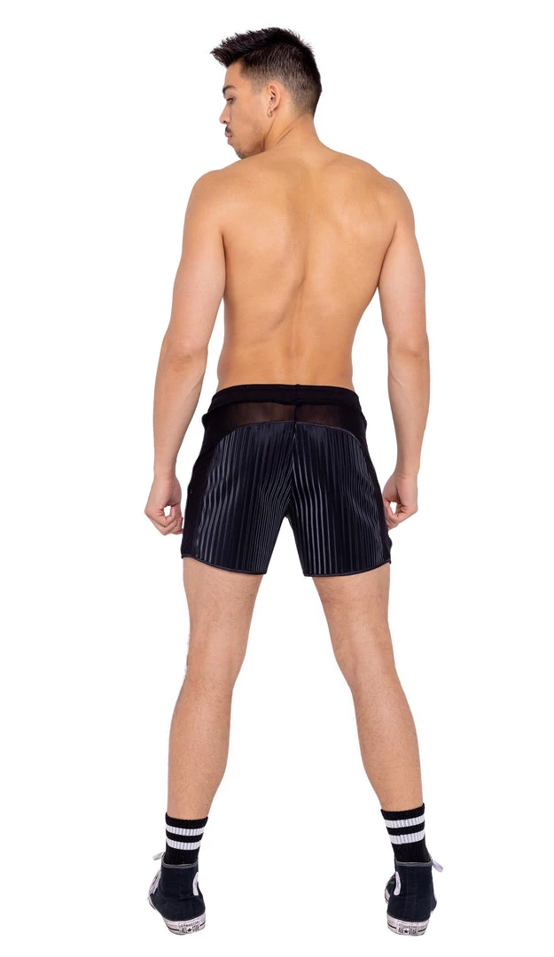 Roma Rave Wear 6151 - Men’s Pride Two-Tone Biker Shorts 2 Roma Rave Wear 6151 - Men’s Pride Two-Tone Biker Shorts