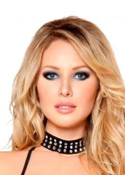 Roma Costume CH3091 - Rhinestone Choker Rave Wear