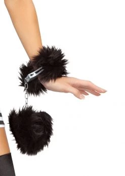 Roma Costume, Inc. CU101 - Fur Trimmed Handcuffs