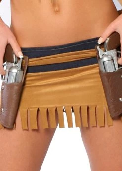 Roma Costume Halloween GUN102 Double Gun Holster