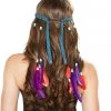 Roma Costume H4725 - Turquoise Indian Headband