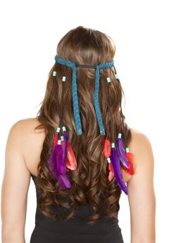 Roma Costume H4725 - Turquoise Indian Headband