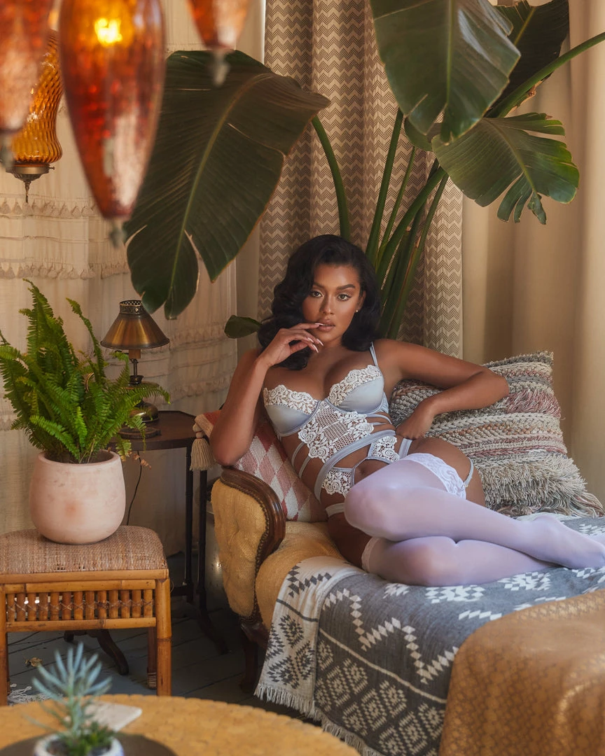 Roma Confidential LI407 - 1pc Embroidered Lace & Satin Bustier Set 10 Roma Confidential LI407 - 1pc Embroidered Lace & Satin Bustier Set