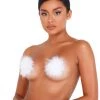 Roma Confidential LI416 - Pair Of Furry Pasties Lingerie