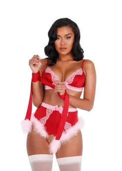 Roma Confidential LI427 - 1pc Marabou Bondage Tie