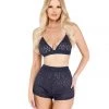 Roma Confidential LI498 - 2PC Cozy Pointelle Bra Set