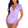 Roma Confidential LI499 - Super Soft & Cozy Velour Romper