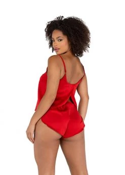 Roma Confidential Lingerie LI505 - 2PC Soft Satin Tulip Short Set