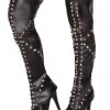 Roma Costume, Inc. LW4569 Spike Studded Leggings