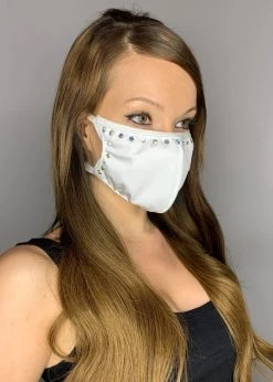 Roma Costume Face Masks With Rhinestones