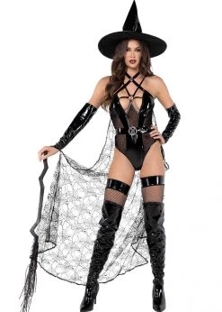 Roma Costume PB113 - 3pc Playboy Wicked Witch
