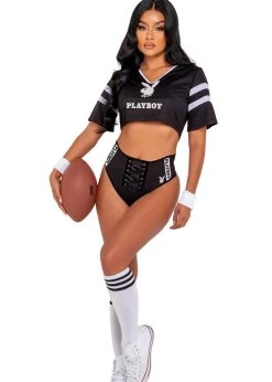 Roma Costume, Inc. Halloween PB140 - 3pc Playboy Football Sport