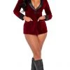 Roma Costume, Inc. Halloween PB141 - 4PC Playboy Smoke Lounge Madam