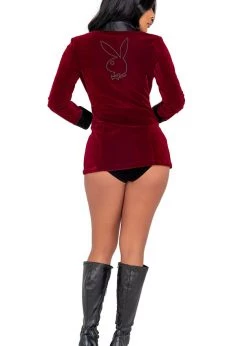 Roma Costume, Inc. Halloween PB141 - 4PC Playboy Smoke Lounge Madam