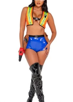 Roma Costume, Inc. PB143 - 4PC Playboy Construction Cutie Halloween
