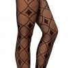 Roma Costume PH102 Diamond Print Pantyhose Rave Wear