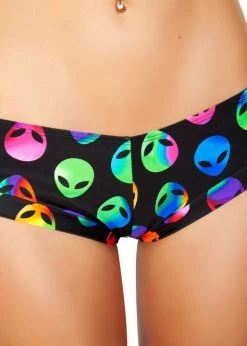 Roma Costume SH3334 - Printed Shorts Rave Wear