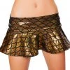 Roma Costume SK3315 - Gold Flared Mermaid Skirt