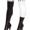 Roma Costume SALE! ST4673 - Wicked Jester Stockings