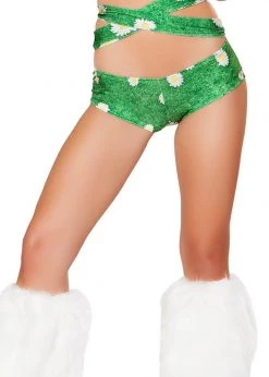 Roma Costume Rave Wear SH3269 Printed Low Ride Shors