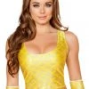 Roma Costume T3314 - Mermaid Cropped Top Rave Wear